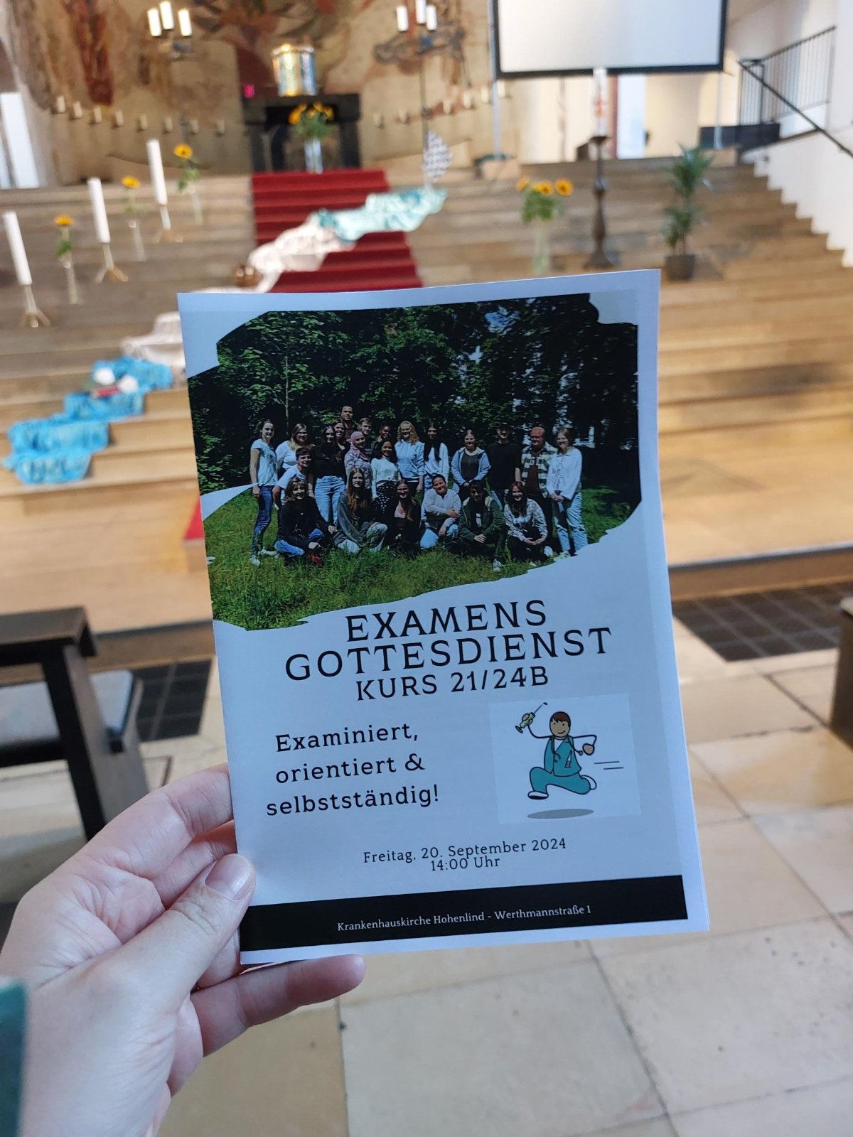 Das Examen ist geschafft!